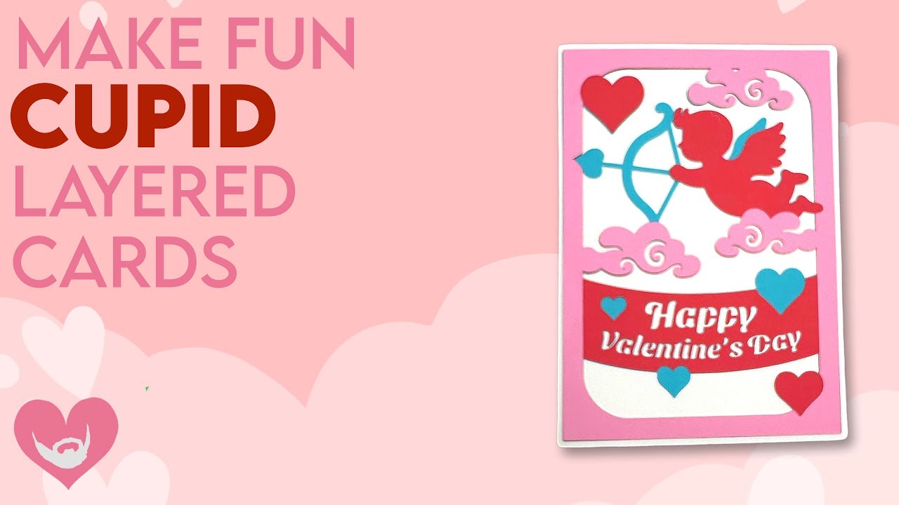 ❤️ Cupid Layered Card ❤️ Made with Love 2026 ❤️