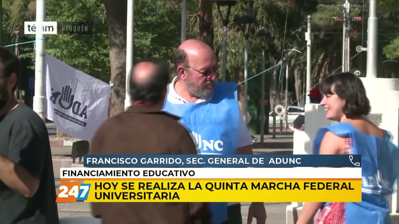 Today marks the fifth federal university march | Garrido | La Primera Ma&ntilde;ana