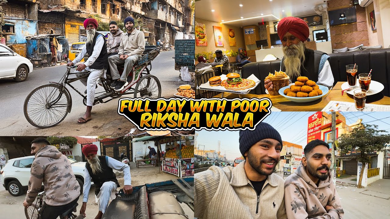 #AD 24 Hours With 70 Years Old Rikshawala - Zrur Dekheo Bhut Skoon Milda❤️ - Being Brand