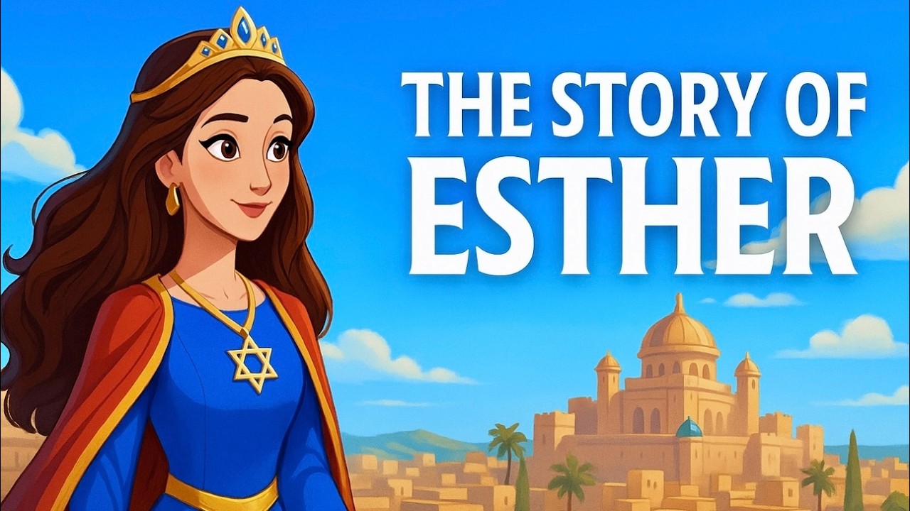 Queen Esther: The Brave Queen Who Saved Her People | Bible Story for Kids
