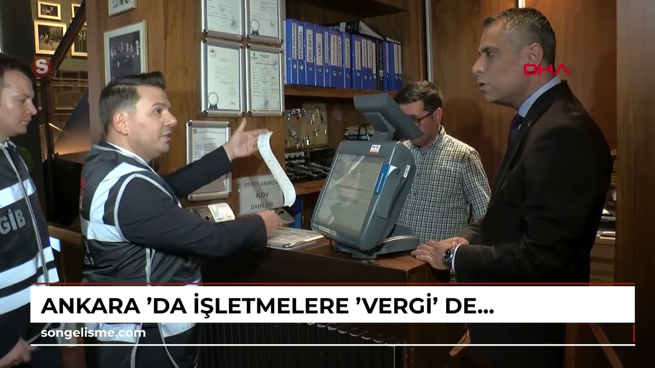 ANKARA 'da, işletmelere 'vergi' denetimi