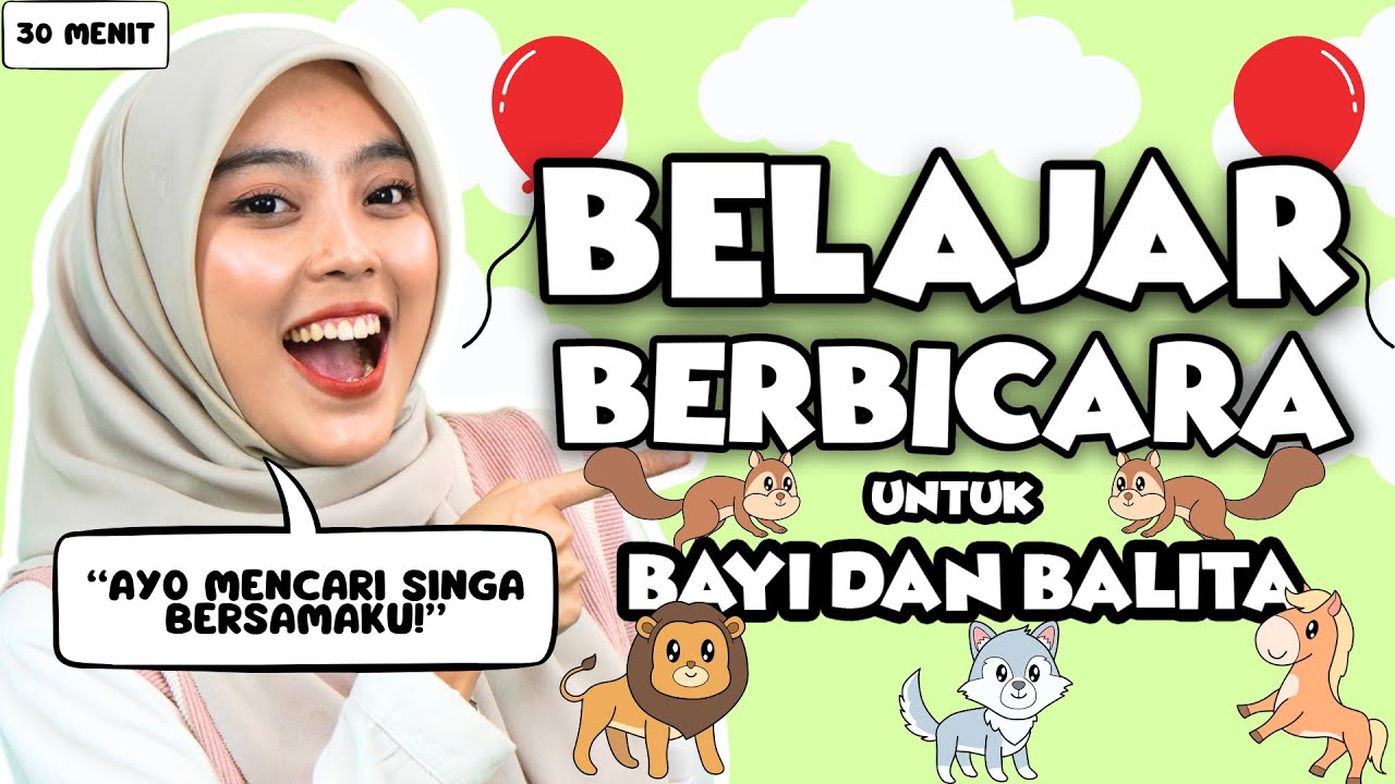 Belajar Dan Bermain Untuk Balita - Mengenal Kata, Lagu Interaktif Untuk Balita Bersama Kak Nisa