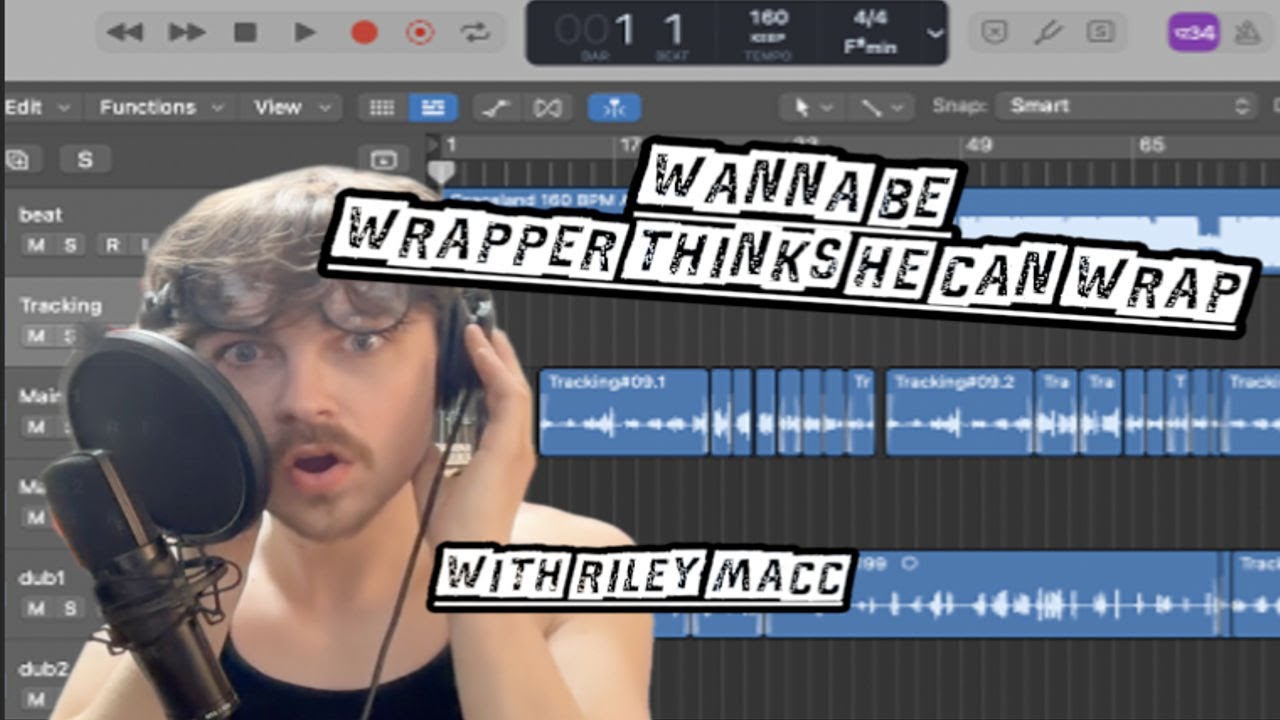 wanna be rapper tries logicprox