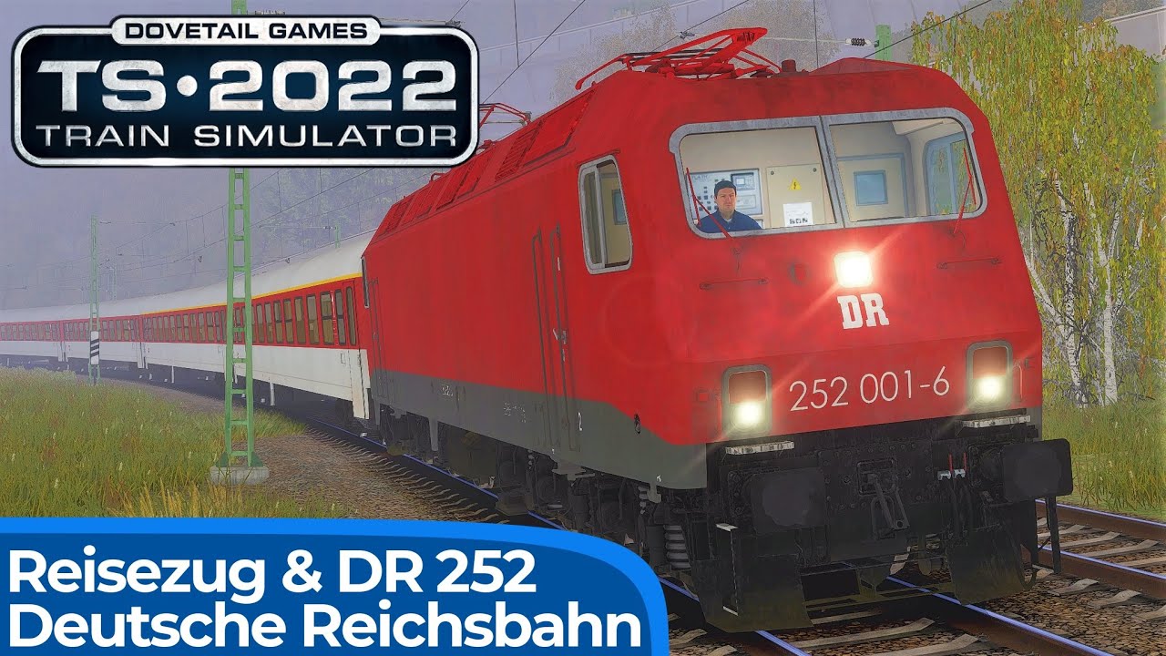 DEUTSCHE REICHSBAHN: Zeitreise im Köblitzer Bergland | TRAIN SIMULATOR 2022 | Komfortwagen & BR 252