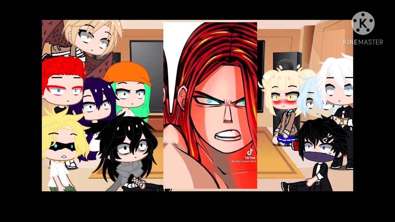 Pro Heros and L.O.V react to Teka Todoroki