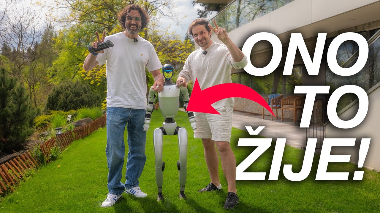 Humanoidní robot v ČR - Jarmil AI a jeho první kroky 🤖 Už umí Kung-fu?