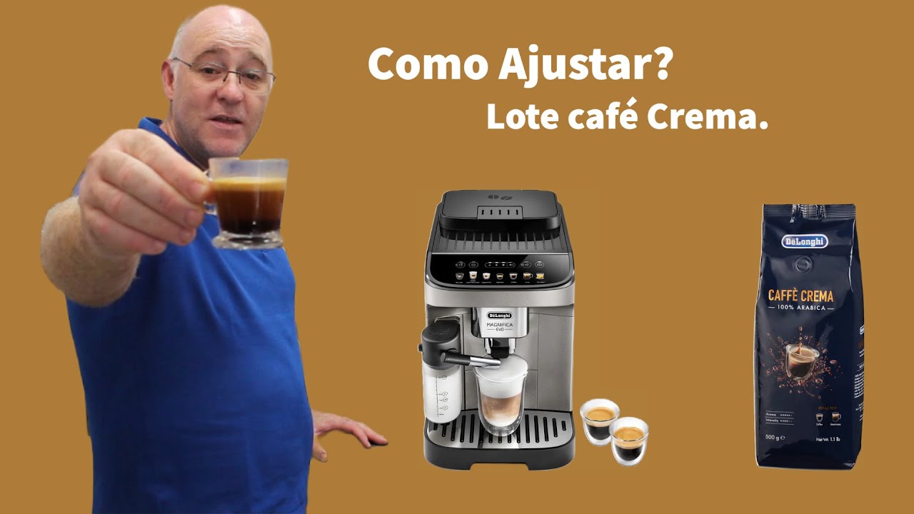 Delonghi Magnifica EVO - Café em grão Delonghi Crema