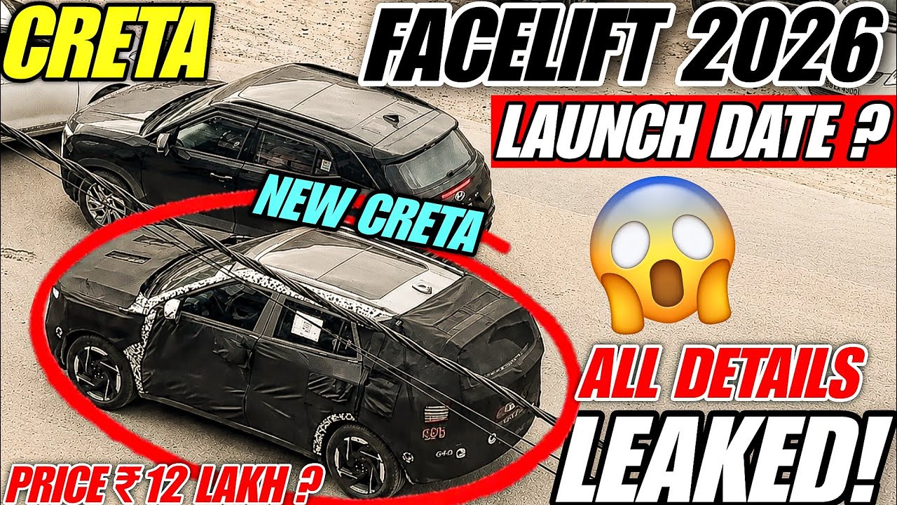2026 Hyundai Creta Facelift *Leaked* | New Vs Old - Next Gen Creta Launch