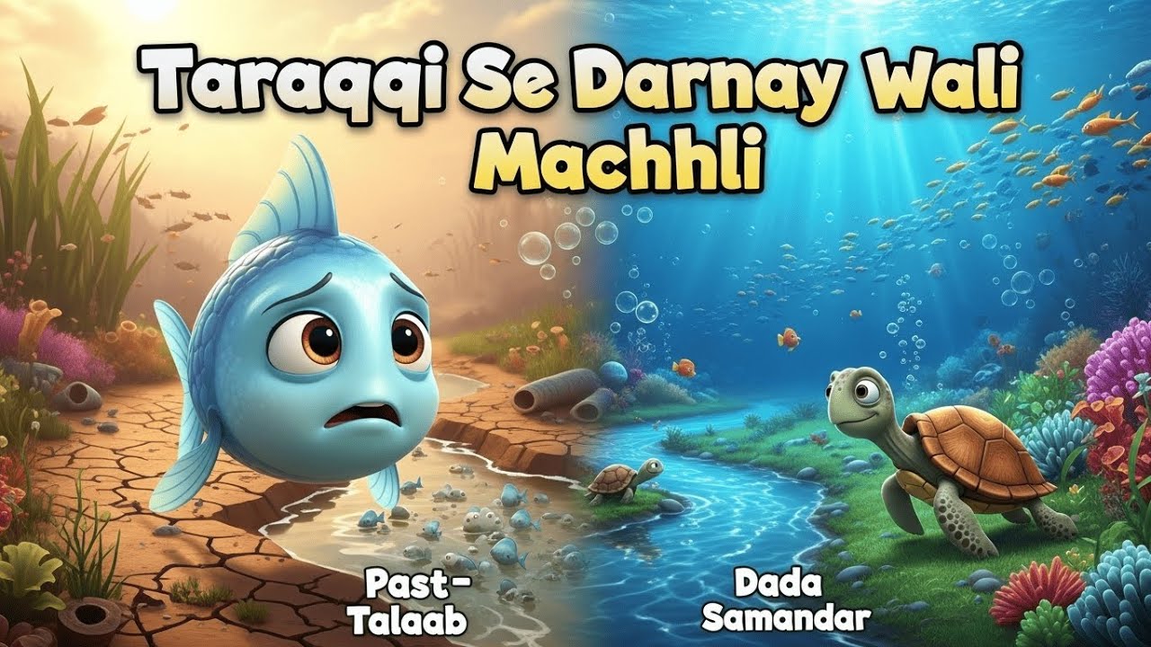 Taraqi Se Darnay Wali Machhli | Hindi–Urdu Kids Cartoon