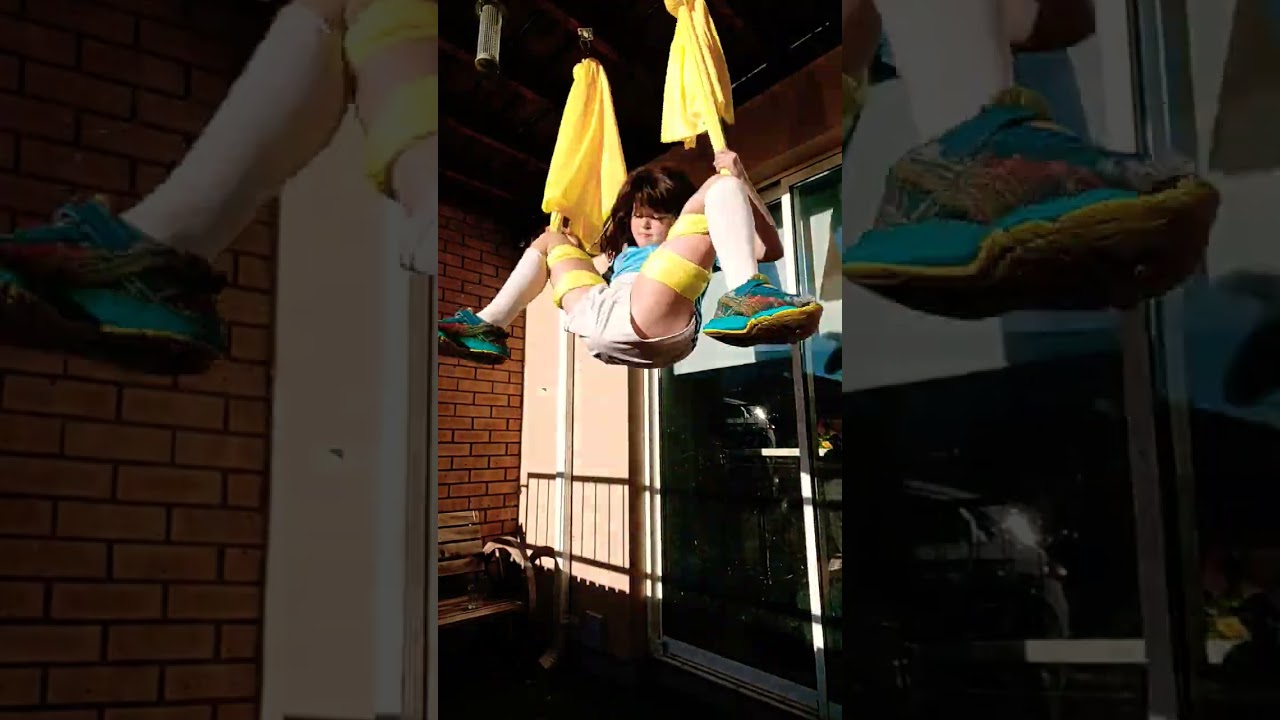 2 day of having an aerial hammock