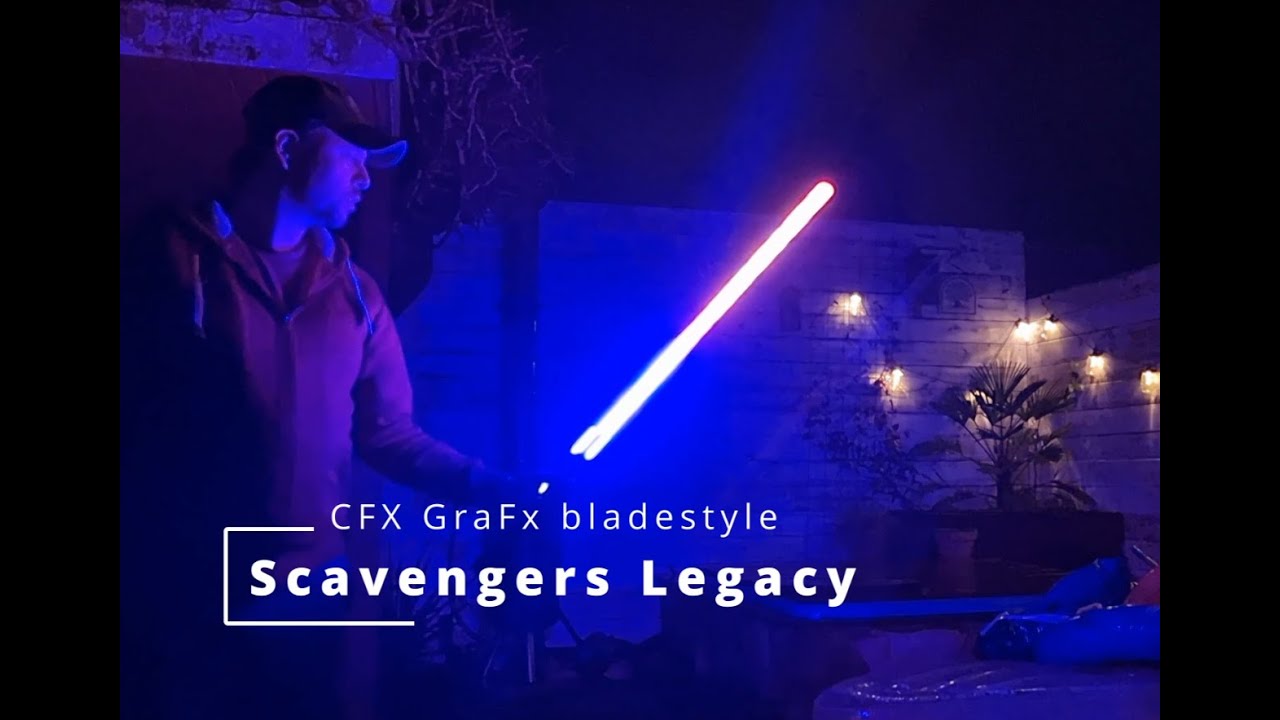 Crystal focus 10 (CFX) lightsaber GraFx bladestyle for soundfont Scavengers Legacy by JayDalorian!!!