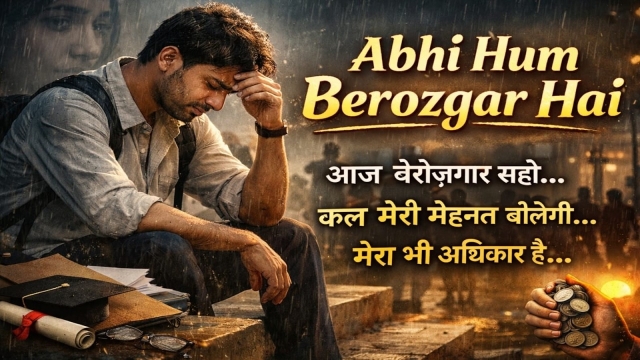 🎵 Abhi Hum Berozgar Hai — Emotional Reality Song | Official Studio Version 🎵