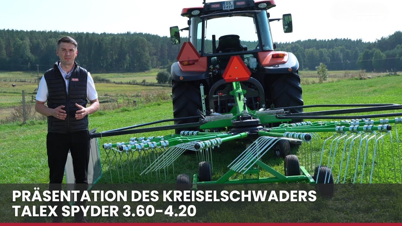 Kreiselschwader TALEX Spyder 3,60-4,20