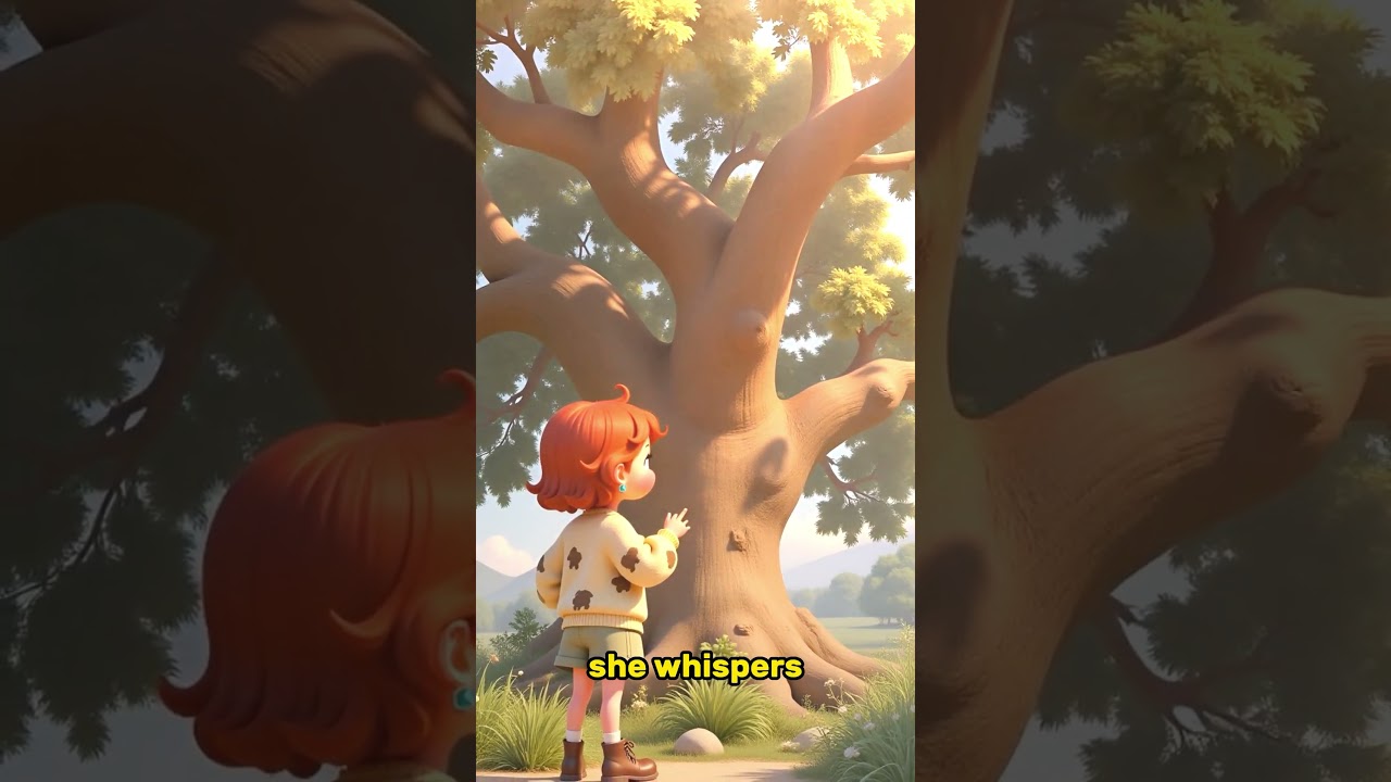 The Girl Who Heard a Tree Whisper 🌳 | A Heartfelt Animated Short
