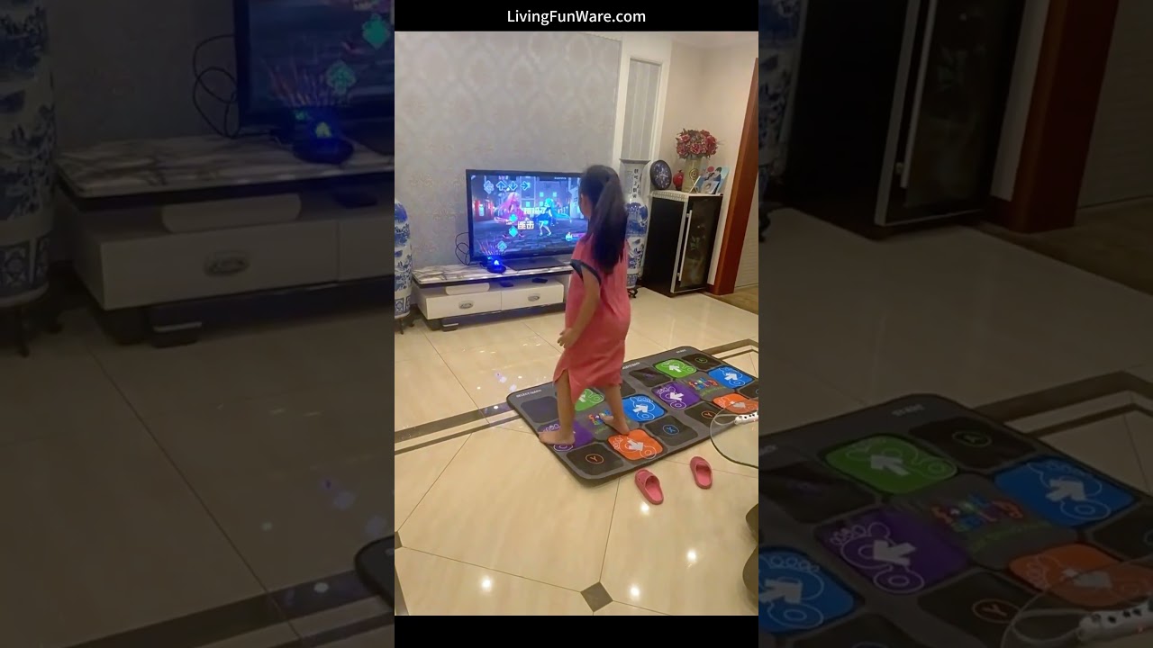 Double Wireless Dance Mat | Home Fitness Game Mat