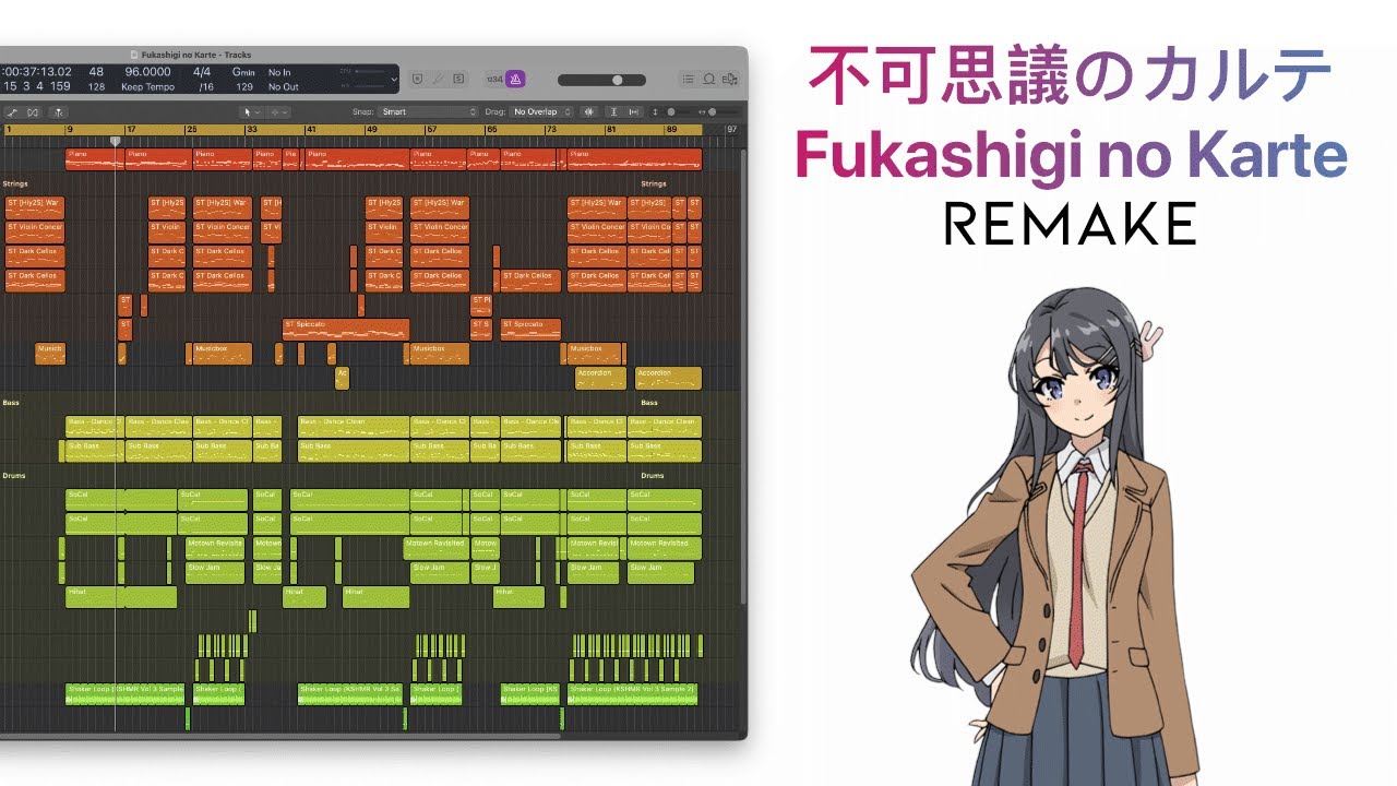 Fukashigi no Karte [REMAKE] - Bunny Girl Senpai S1 ED