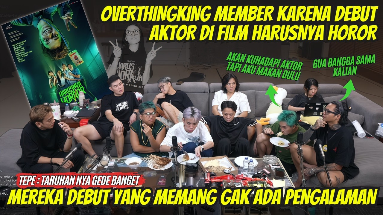 OVERTINKING FILM DEBUT?! 😳 MEMBER TAKUT HASILNYA GAK MAKSIMAL… HARUSNYA HOROR?! | Marapthon Season 3