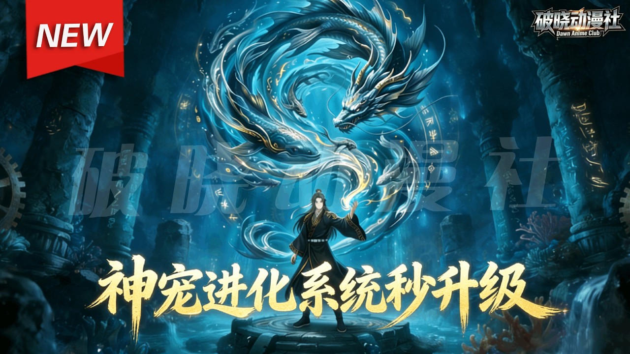 MULTISUB📢新番上线《神宠进化系统秒升级》第1~67集丨穿越神兽大陆的洛天涯，意外绑定无敌进化系统，借斗兽场刷进化点培养妖兽，解锁青龙势、唯我无敌拳等神通，接连打脸挑衅者！#漫剧 #破晓动漫社