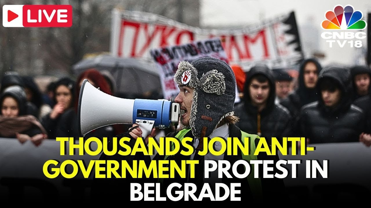 Serbia Protest LIVE: Thousands Take To Streets In Belgrade As Corruption Protests Intensify | N18G