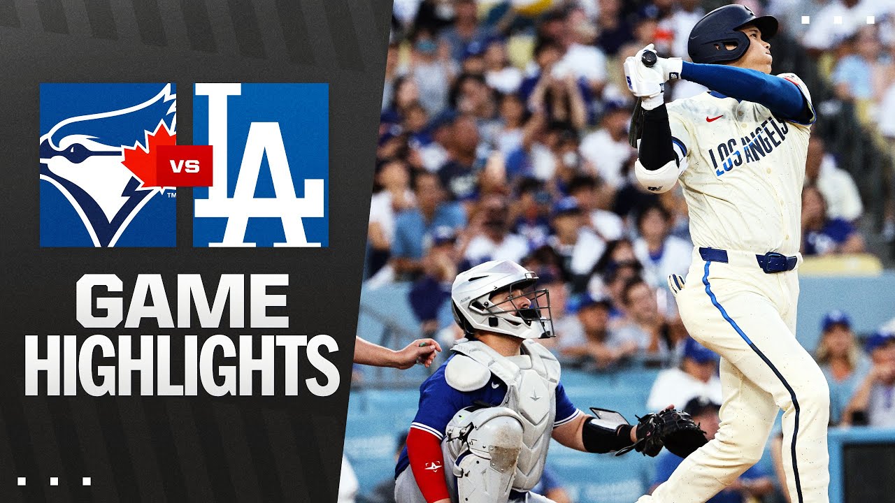 Blue Jays vs. Dodgers Game Highlights (8/9/25) | MLB Highlights