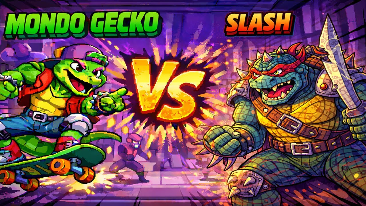 TMNT: SHREDDER'S REVENGE (SLASH FIGHT) (MONDO GECKO)