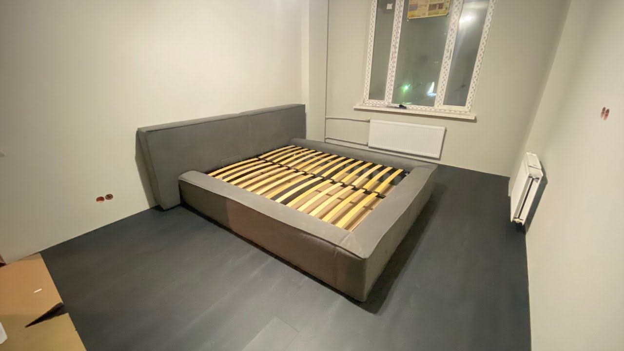 Кровать Клифтон Velvet Grey от divan.ru