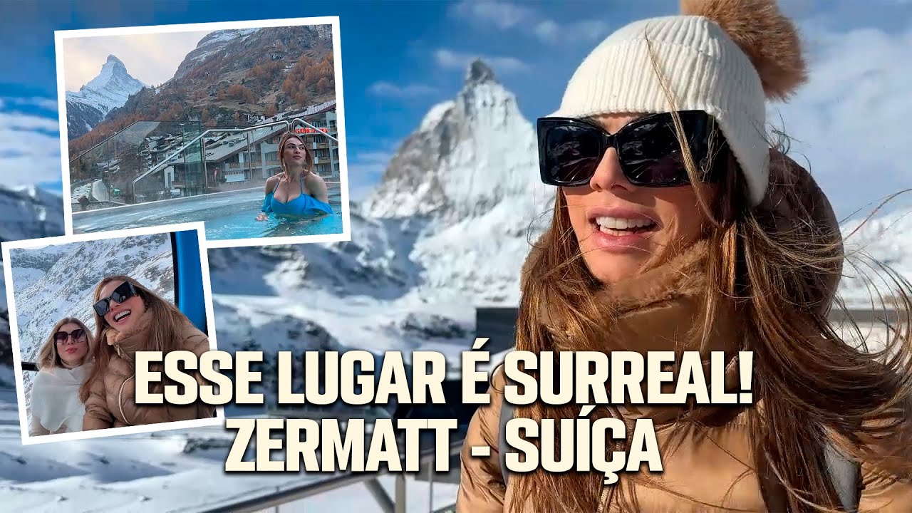 FICAMOS ENCANTADAS COM ZERMATT - MONTANHA MATTERHORN
