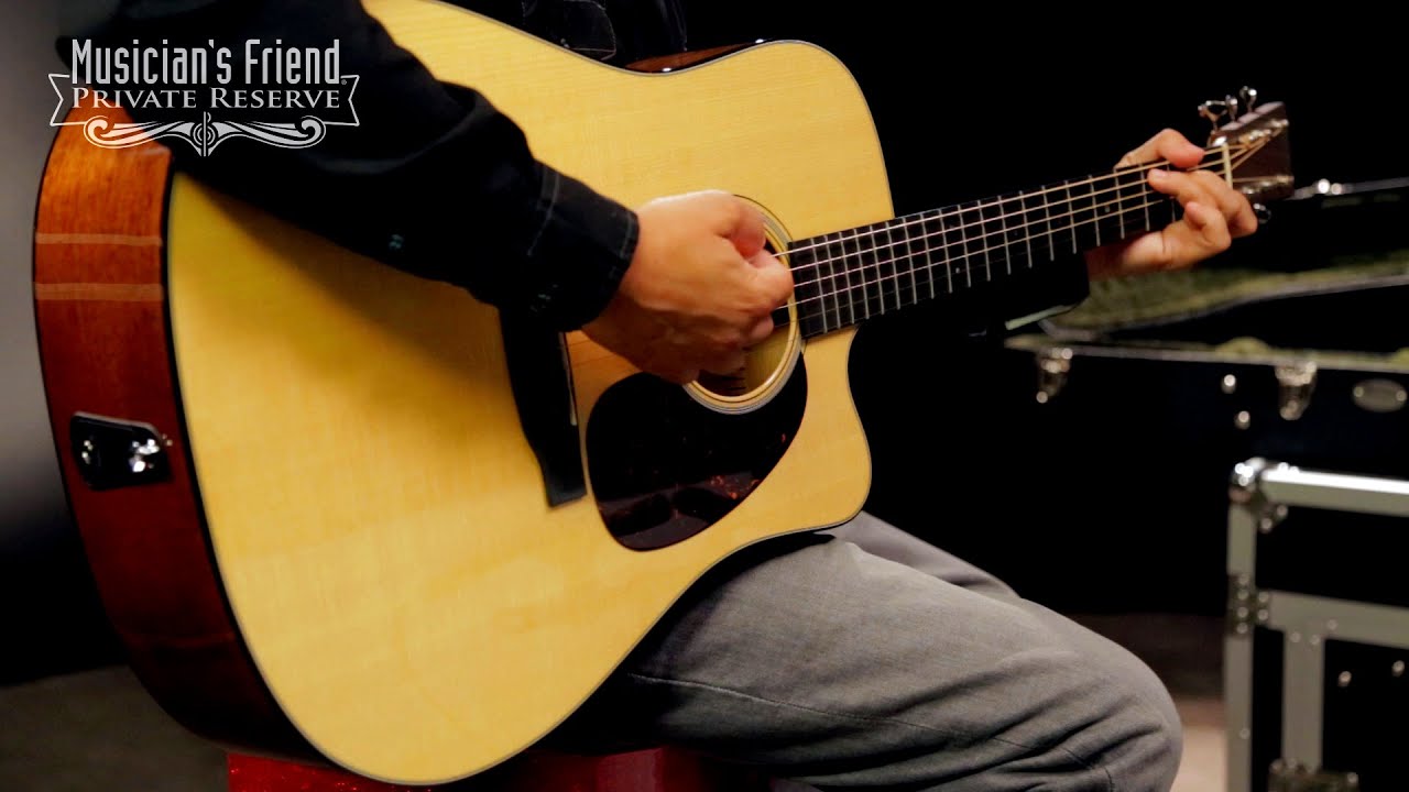 Martin DC-18E Acoustic-Electric Guitar