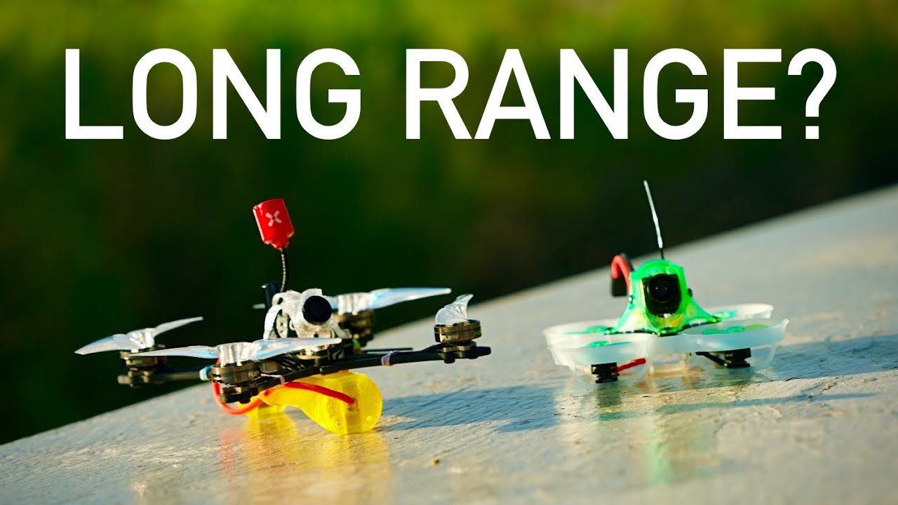 Long Range Whoop? NewBeeDrone HummingBird V4 400mw VTX Range Test!