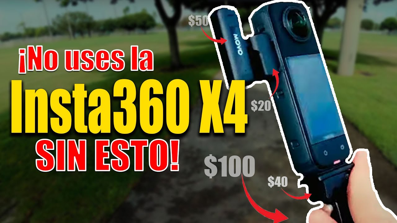 Si comprara la Insta360 X4 hoy, estos serían mis primeros accesorios