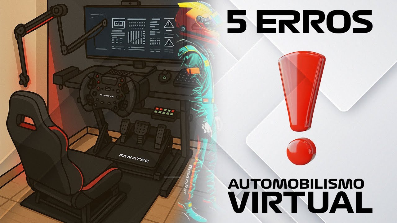 🚀 5 ERROS que TODO INICIANTE comete no Automobilismo Virtual (e como evitar!)