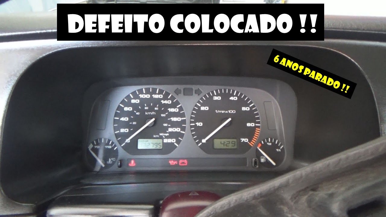 Golf Mk3 GLX Falha na Primeira Partida ► RobFilms