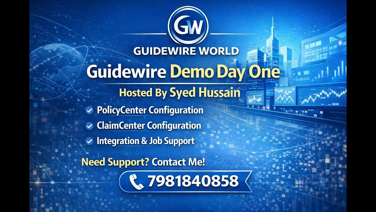 Guidewire Demo New batch 22-04-2026.---Telugu.