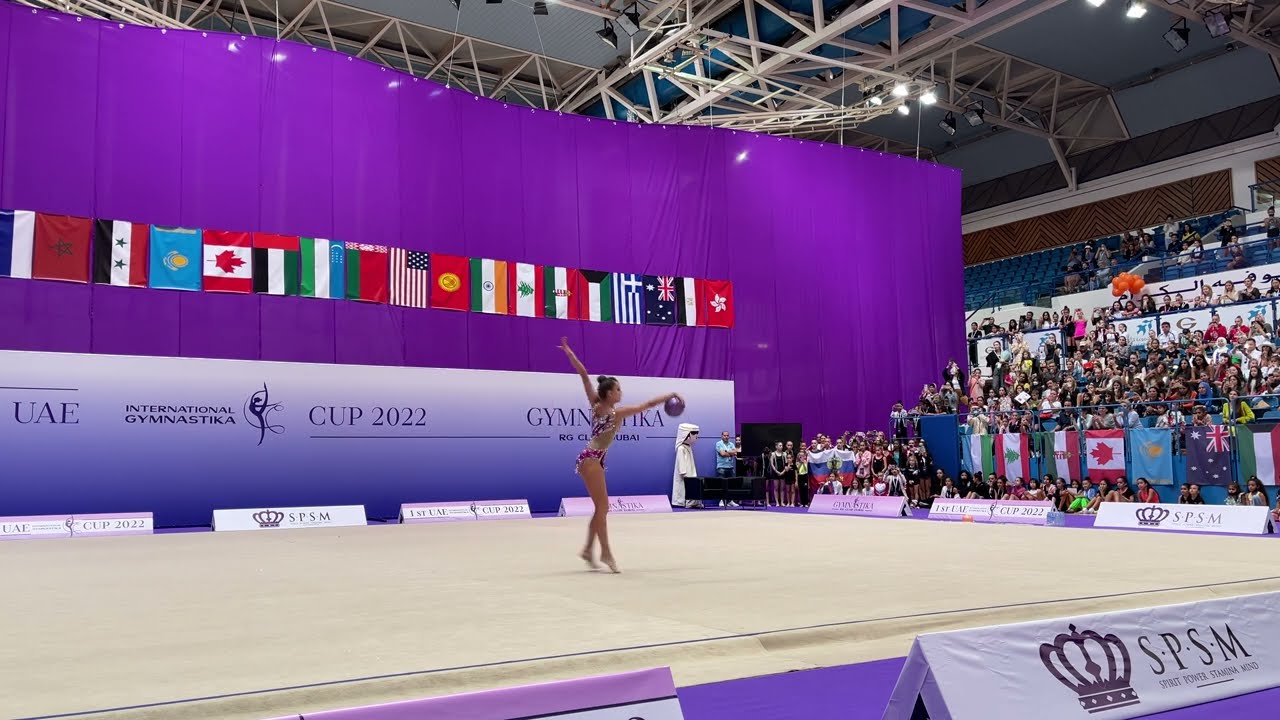 Dina Averina Ball AA 1st UAE Cup 2022