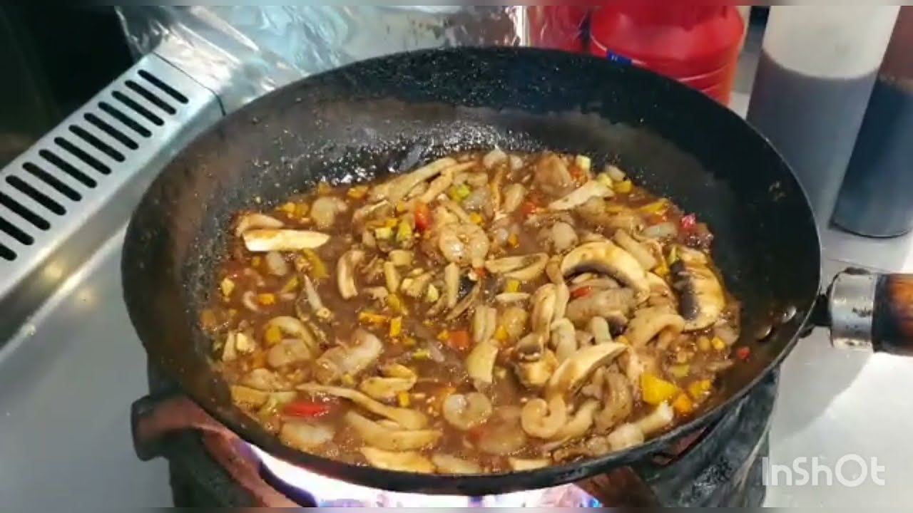 طبق صيني رووووعة 🍛🍜🇯🇵🇰🇵🇲🇦😋