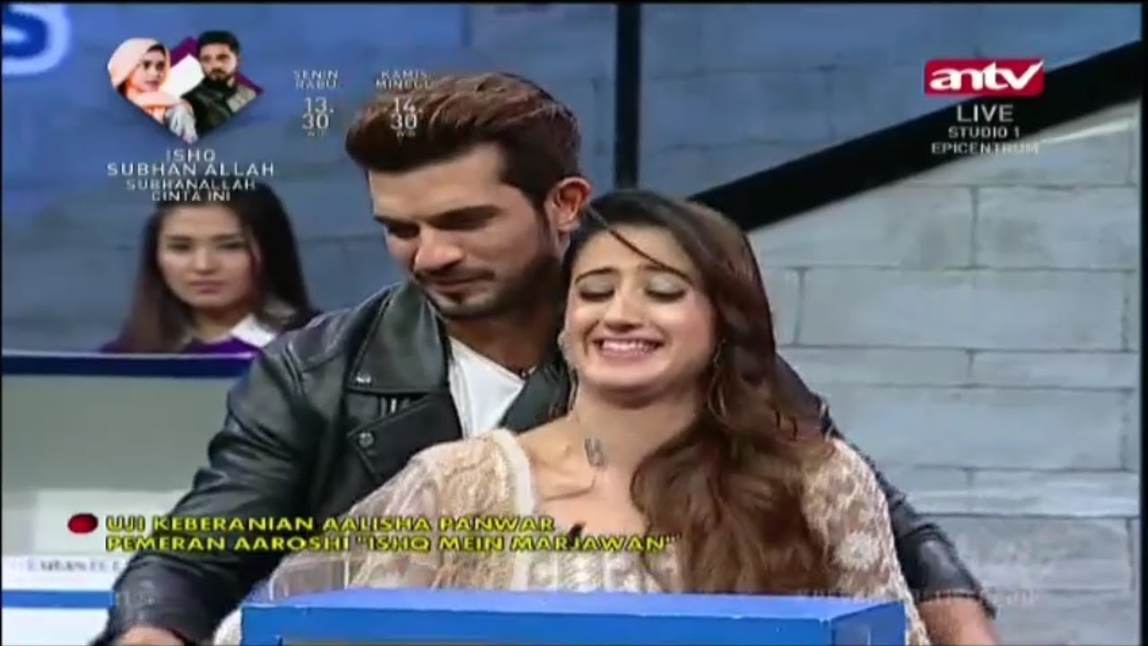 Arjun datang saat  aalisha ketakutan di pesbukers part 2