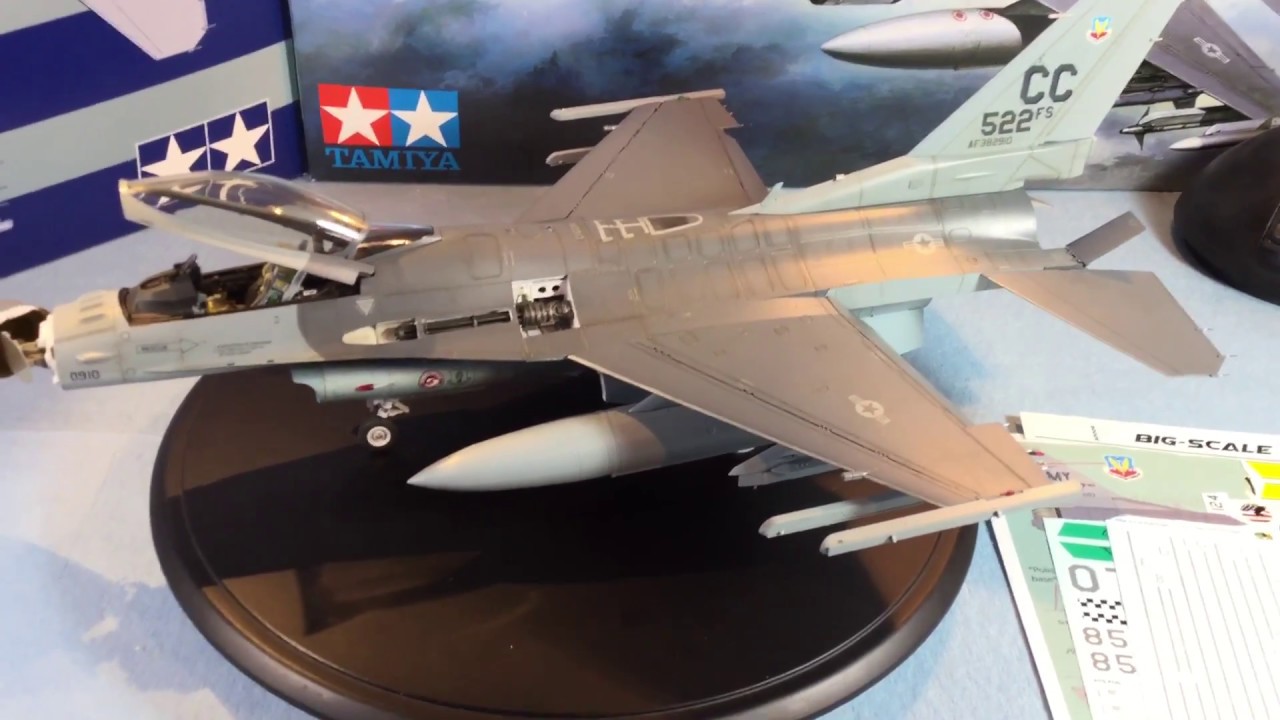 1/32 TAMIYA F-16 FALCON BUILD PART 12