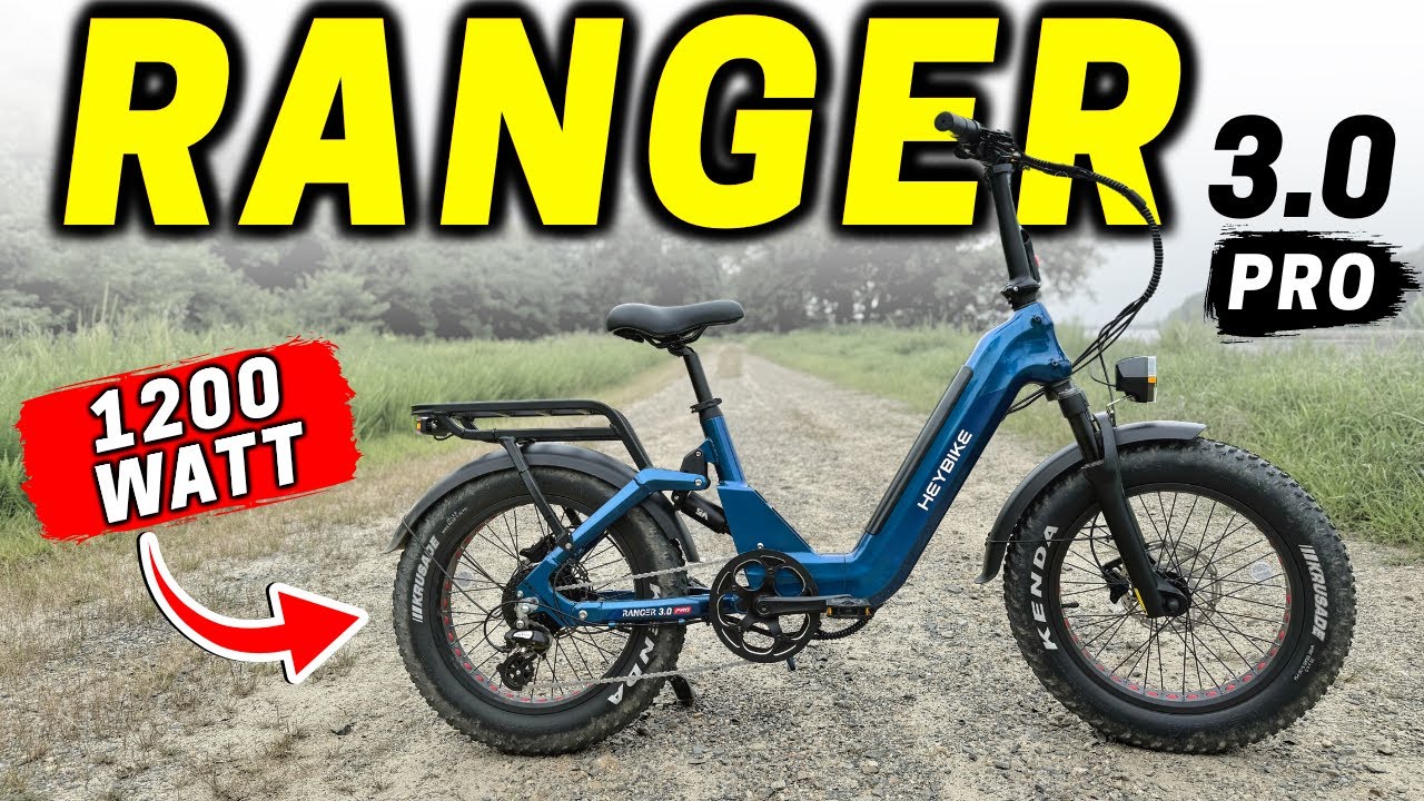 THE FASTEST FOLDING E-BIKE // HeyBike Ranger 3.0 Pro X-Series
