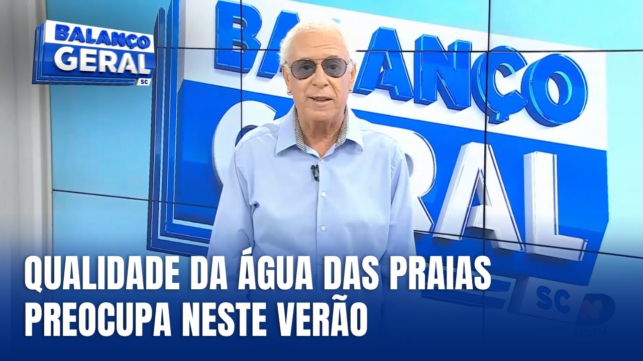Destaque Cacau Menezes - Qualidade da água das praias preocupa e resultado é alarmante