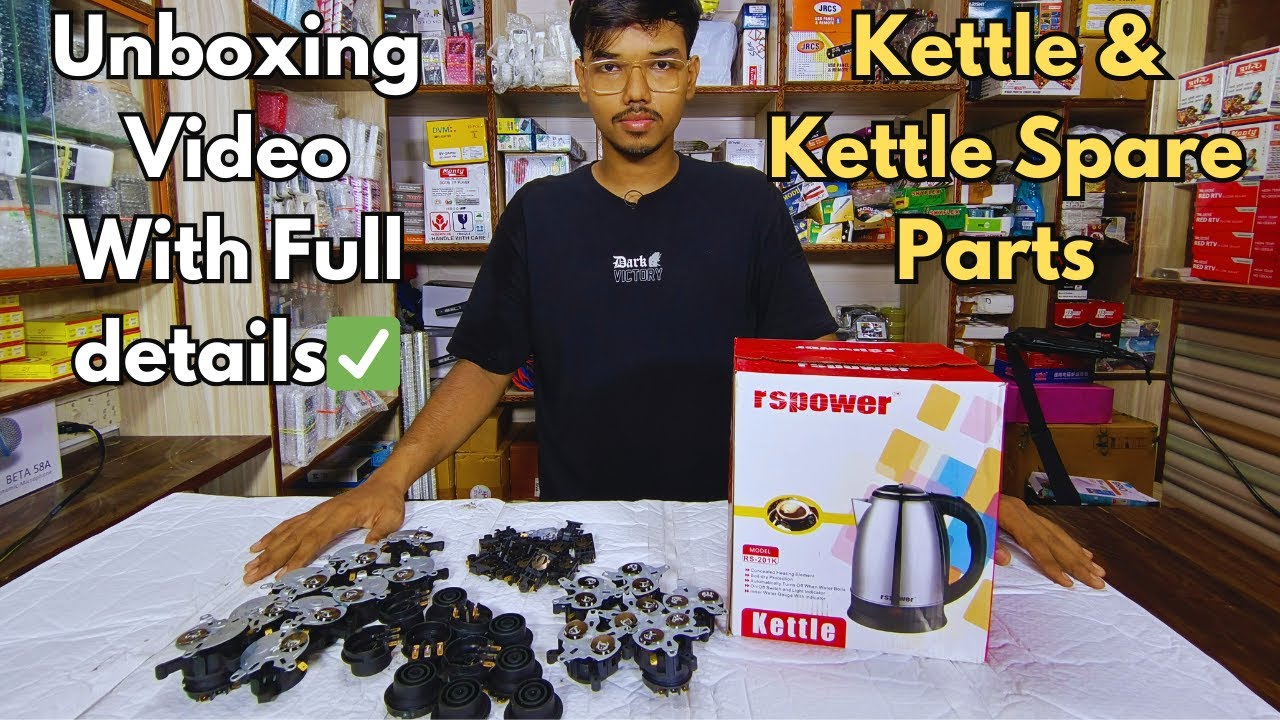 Electric Kettle & Kettle Spare parts Wholesale price😱| केतली सबसे कम रेट पे | Royal Electronics
