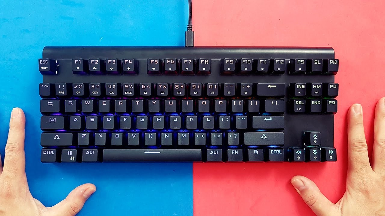 TECLADO GAMER MECÂNICO BARATO DE R$124 - MOTOSPEED CK101 | ANDROID4ALL