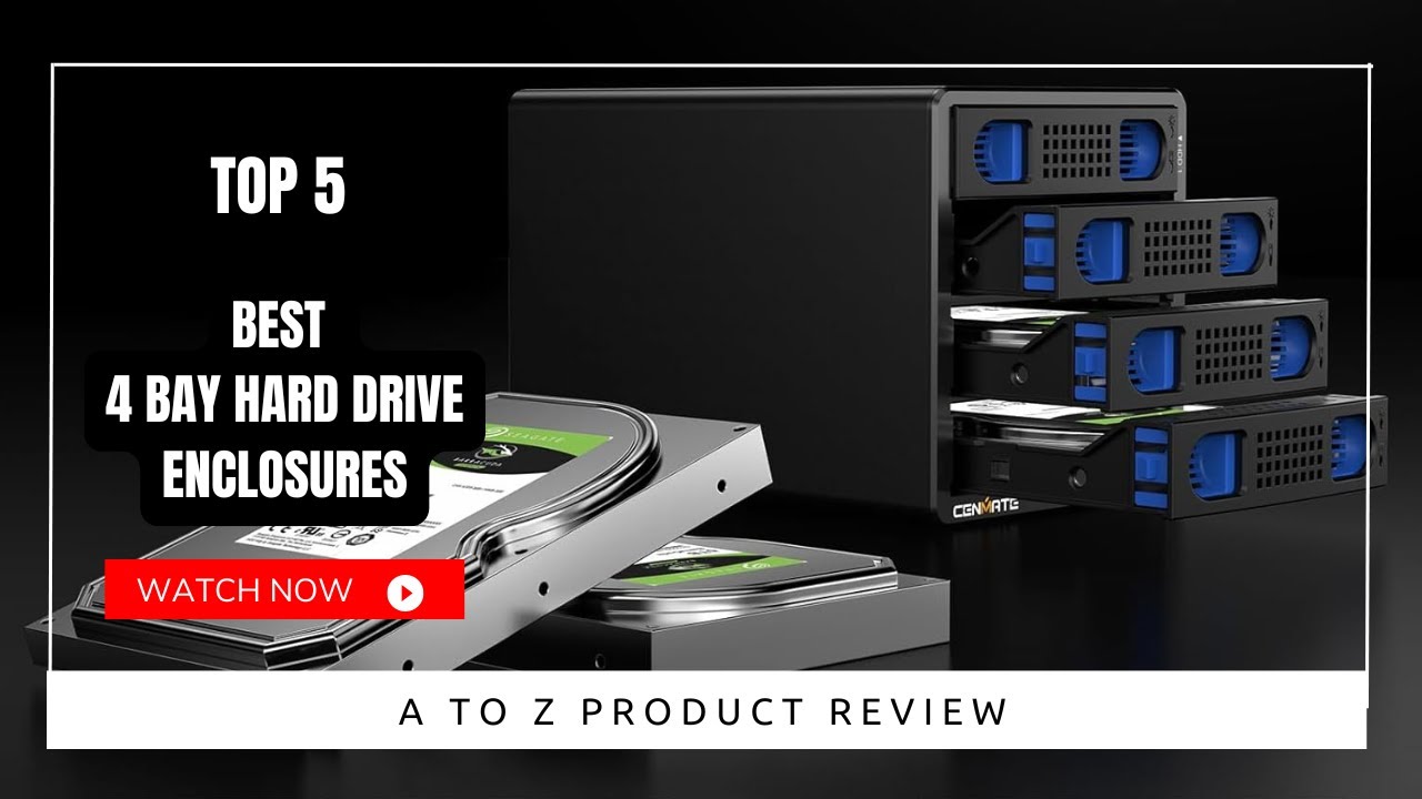 Best 4 Bay Hard Drive Enclosures On Amazon / Top 5 Product ( Reviewed & Tested )