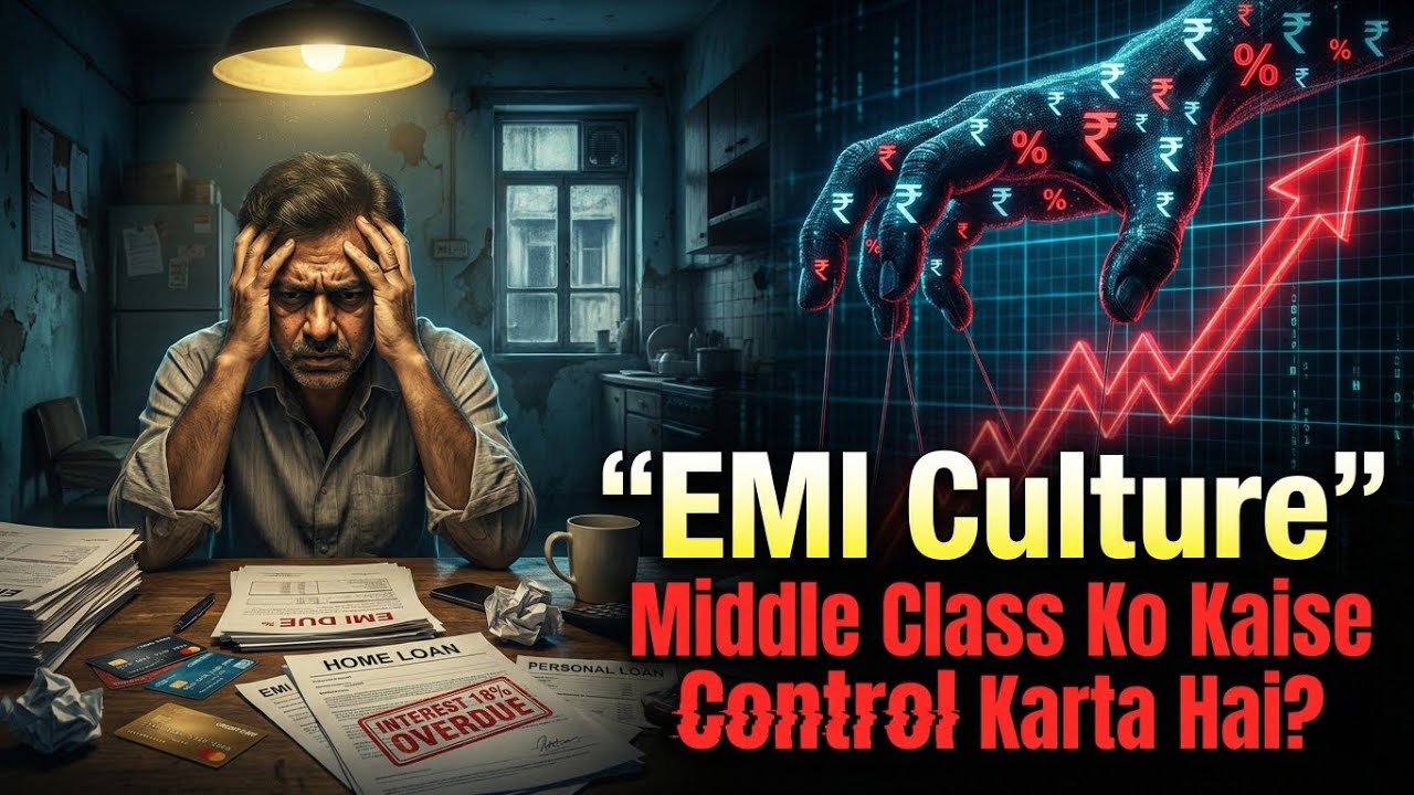 EMI Culture: Middle Class Ki Sabse Badi Invisible Jail  #financeexplained #banking 