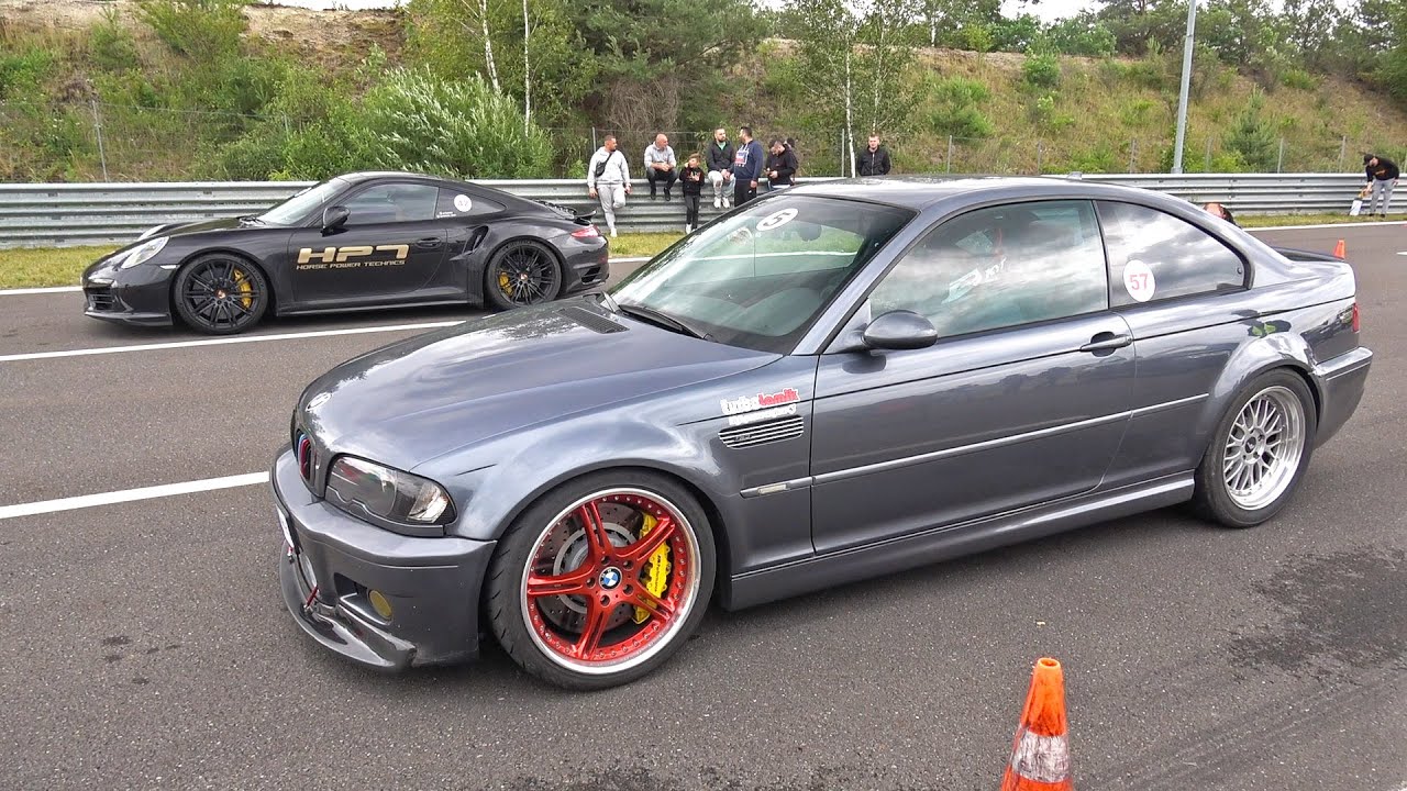 BMW M3 E46 Turbo Lamik (980HP) vs Porsche 991 Turbo S HPT (820HP)