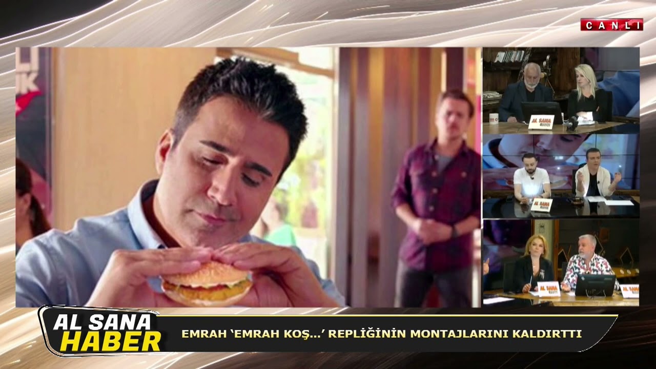 EMRAH EMRAH KOŞ REPLİĞİNİN MONTAJLARINI KALDIRTTI