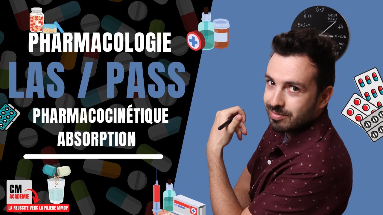 PHARMACOCINETIQUE : 💉 Absorption d'un médicament (Résorption et effet de premier passage hépatique)