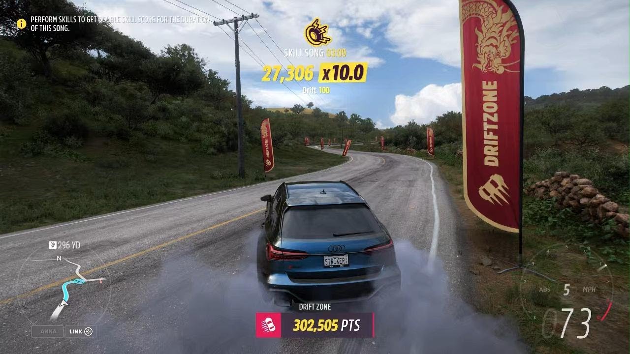 Forza Horizon 5: Drifting Audi RS6 Avant #drift #forzahorizon5 #fh5 