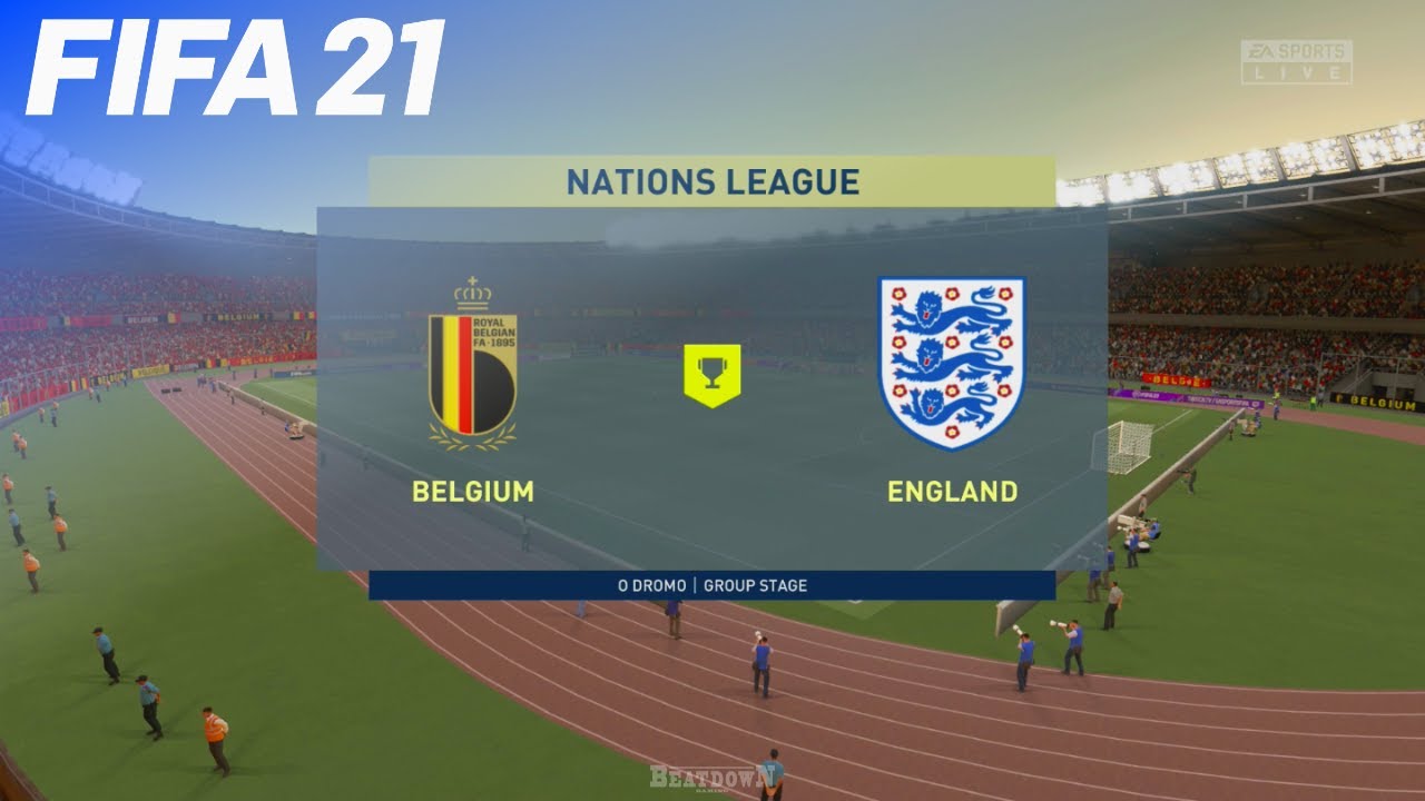 FIFA 21 - Belgium vs. England | Nations League
