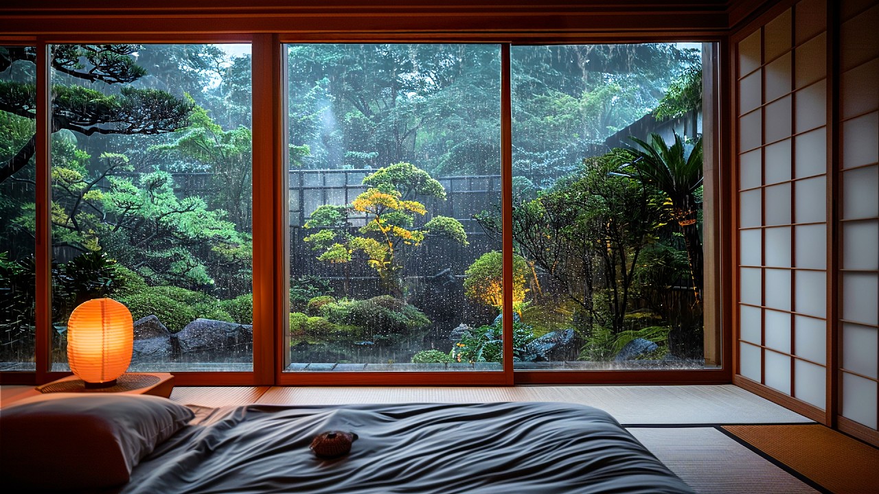 Piano Music for Deep Thinking | Soft Rain | Deepora Sounds