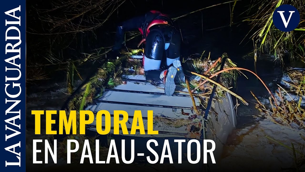 Identificado el hombre que fue arrastrado con su coche durante el temporal en Palau-Sator